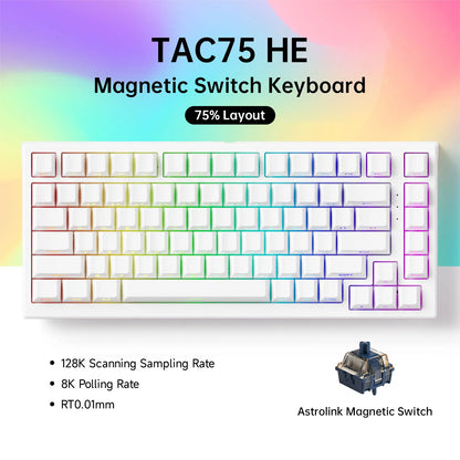75% Gaming Keyboard with Magnetic Switches