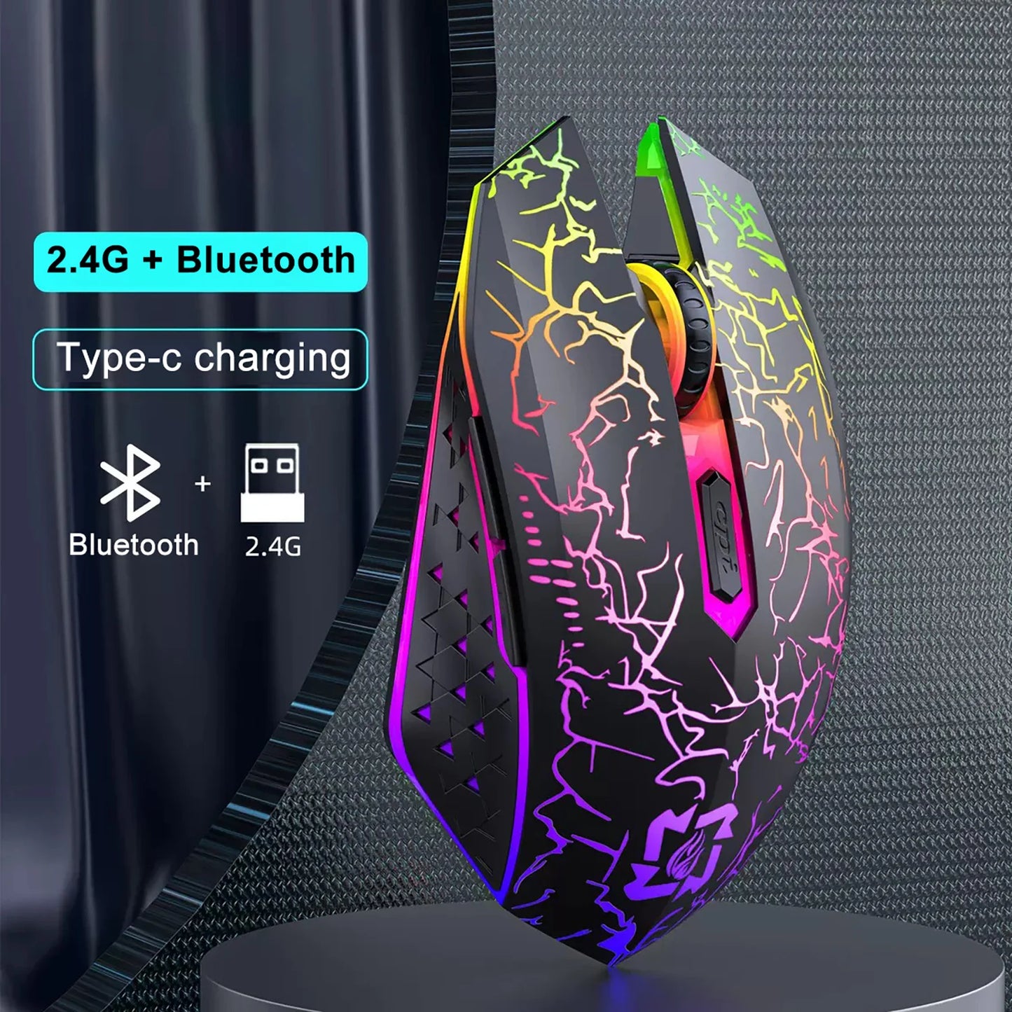 Rechargeable Wireless Gaming Mouse