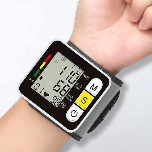 Automatic Digital Wrist Blood Pressure Monitor
