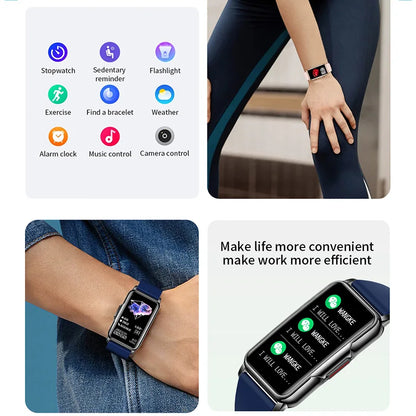 Waterproof Smart Bracelet with Heart Rate