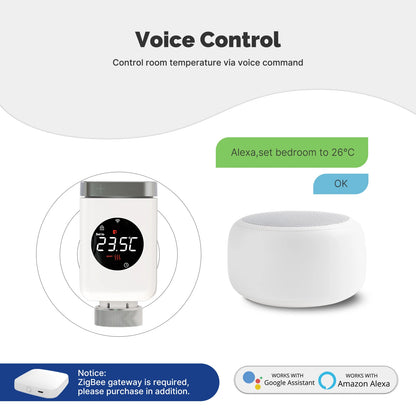 Smart WiFi ZigBee Radiator Valve