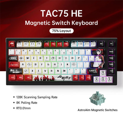 75% Gaming Keyboard with Magnetic Switches