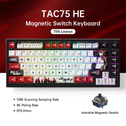 75% Gaming Keyboard with Magnetic Switches