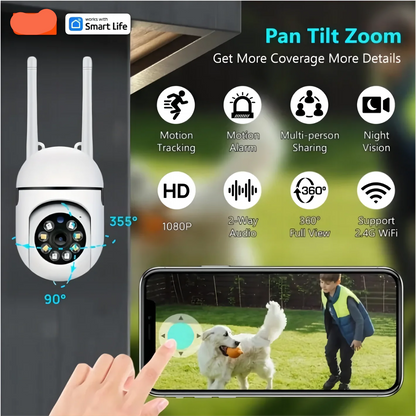 Smart WiFi Indoor Security Camera