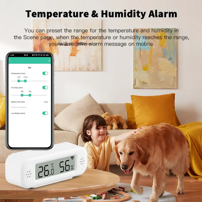 Smart Wi-Fi Temperature Humidity Sensor