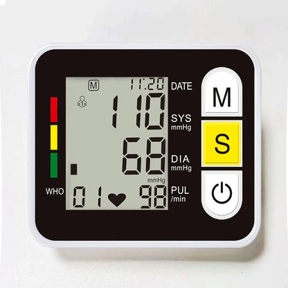 Automatic Digital Wrist Blood Pressure Monitor