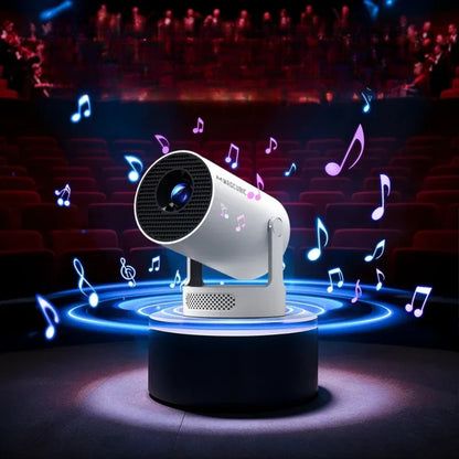 4K WiFi 6 Projector with Android 11 Home Cinema