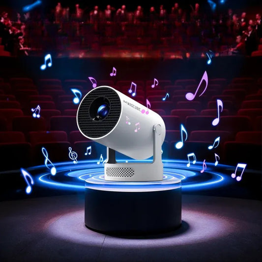 4K WiFi 6 Projector with Android 11 Home Cinema