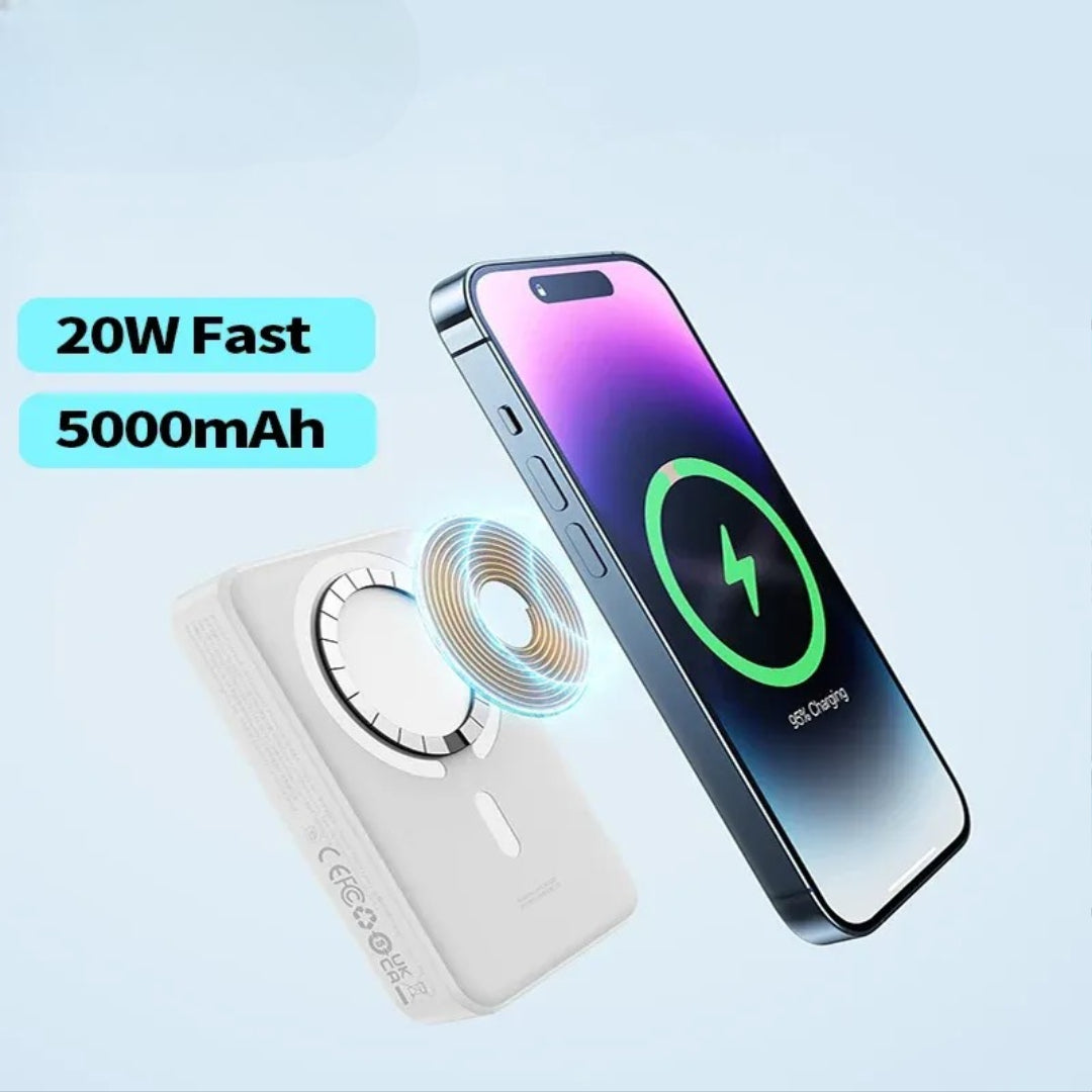 Magnetic 20W Wireless Power Bank